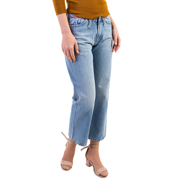 Acquaverde Jeans Women size 27 Light Sky Blue - Picture 2 of 5